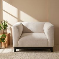Vente en gros de meubles de salon, canapé moderne en tissu, une place.