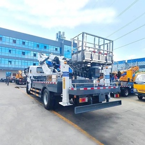 Precio de Fábrica, Camión Isuzu GIGA 4x2 de Servicio Pesado con Plataforma Elevadora Telescópica de 45m en Venta - Product Image 6