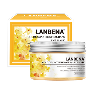 LANBENA d'or osmanthus fragrans masque pour les yeux tampons pour les rides livraison gratuite - Product Image 2