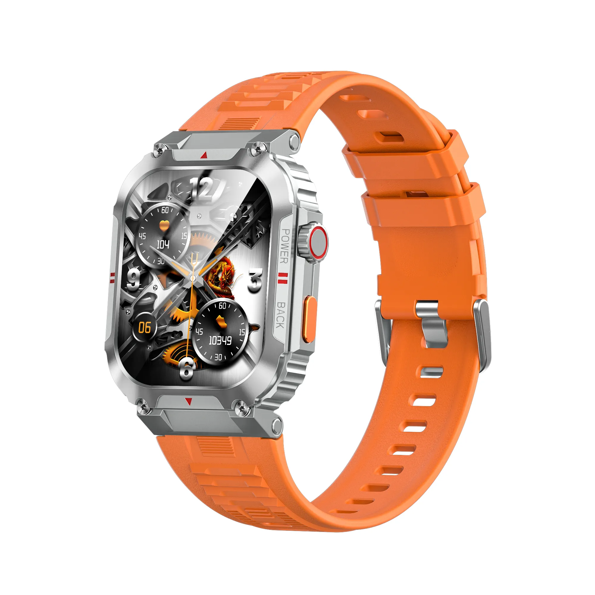 새로운 방수 스포츠 시계 Relojes Inteligentes 피트니스 스마트 시계 전화 안드로이드 C58 스마트 시계