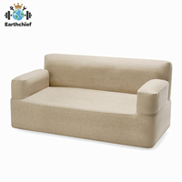 Nouvel Arrivage – Ensemble de Canapés Gonflables Portables pour Camping, Design Moderne, Double Fauteuil Paresseux d'Extérieur à Gonflage Rapide pour Usage Domestique