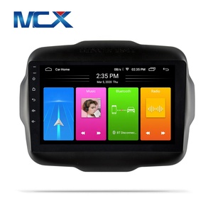 Mcx <span class=keywords><strong>GPS</strong></span> Navigation <span class=keywords><strong>Android</strong></span> 10.0 Đài Phát Thanh Màn Hình Cảm Ứng HD Đơn Vị Đứng Đầu Âm Thanh Xe Hơi Video Player Đối Với Jeep Renegade 2016-2017 - Product Image 1