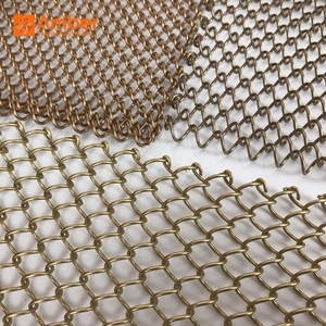 Voilage en maille métallique dorée, rideau en acier flexible, tissu en fil métallique pour toile de fond de scène de <span class=keywords><strong>mariage</strong></span> ou de fête - Product Image 5