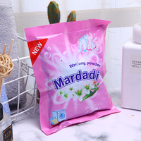 Poudre à laver bleue en sachet de 110g pour lavage à la main, fabriquée en Chine, de qualité supérieure