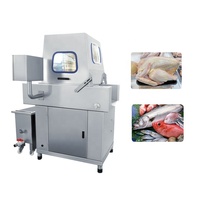 Injecteur automatique de solution saline de poisson poulet entier avec os injecteur de solution saline machine d'injection de marinade saline de viande