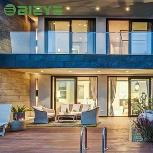 <span class=keywords><strong>Porte</strong></span> <span class=keywords><strong>coulissante</strong></span> panoramique moderne en aluminium avec double vitrage trempé, sur mesure, du sol au <span class=keywords><strong>plafond</strong></span>, de fabrication allemande - Product Image 6