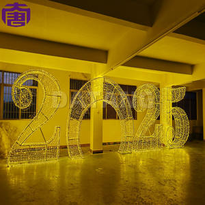 Luz LED Digital para Exteriores 2025, con Patrones Decorativos para el Hogar y Jardín, Material de PVC, IP65, para Navidad, Halloween y Festividades - Product Image 2