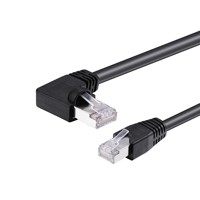 Kabel Data High Flex Micro B Male ke USB 3.0 Tipe A dengan Pengunci Sekrup dan Isolasi PVC untuk Mesin Visi untuk Aplikasi Elektronik