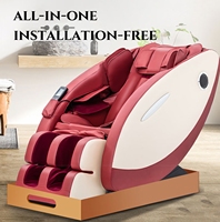 Fauteuil de massage Shiatsu à gravité zéro 2026 à prix réduit, fauteuil inclinable électrique complet avec chaleur pour le bien-être à domicile moderne