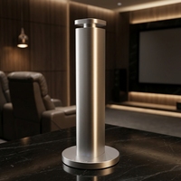 Diffuseur d'huiles essentielles sans eau, électrique, en acier inoxydable, 100 ml, rechargeable, télécommande, contrôlé par application, pour la maison et l'hôtel