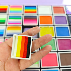 Kits de <span class=keywords><strong>peinture</strong></span> faciale arc-en-ciel sûrs et non toxiques pour enfants, fournitures de <span class=keywords><strong>peinture</strong></span> corporelle pour fêtes et festivals - Product Image 5