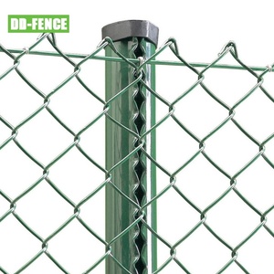 Hot Dip mạ kẽm PVC tráng Chuỗi liên kết hàng rào 4ft/6ft/8ft chiều cao chống gỉ Cyclone dây lưới hàng rào - Product Image 2