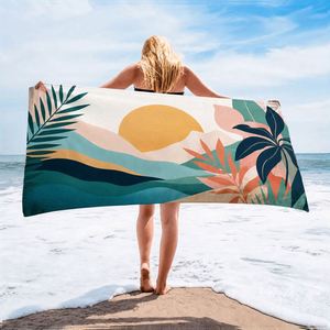 Embroidery Logo Oversized <b>Extra</b> <b>Large</b> Terry Pool Jacquard Printed Promotional Business Gift <b>Beach</b> <b>Towel</b> Custom Design - Product Image 4