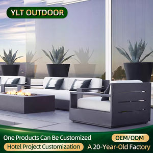 <span class=keywords><strong>Sofa</strong></span> luar ruangan kustom, kelas atas halaman tahan air tahan matahari luar ruangan furnitur aluminium Aloi taman balkon kombinasi <span class=keywords><strong>Sofa</strong></span> - Product Image 1