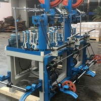Máquina Trenzadora Circular de Alta Velocidad Modelo XH90-36-2, Potencia de 1100W; Máquina Trenzadora de Alta Velocidad Tipo Lanzadera para Cables