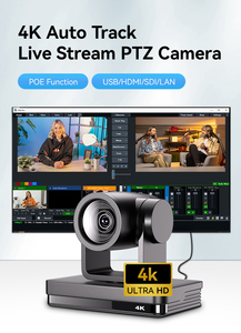 Anywii giáo dục trực tuyến HDM 1 IP PoE 4k live stream Camera lớp học ai theo dõi cam SDI NDI PTZ tự động theo dõi giảng viên camera - Product Image 6