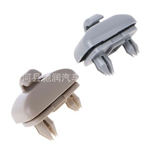 <b>Car</b> Sun <b>Visor</b> Hook Clips 8U0857562 For Audi A1 A3 A4 A5 Q3 Q5 Gray Beige Black Plastic Slip Hook Auto Interior Accessory - Product Image 5