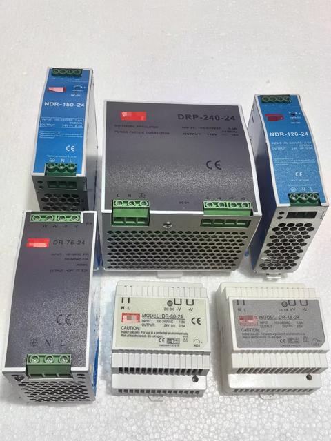 In Stock Taiwan LRS Switching Power Supply LRS-100-24 24V 4.5A/ LRS-200-5 5V 40A/ LRS-450-12 12V 37.5A/ LRS-600-12 12V 50A