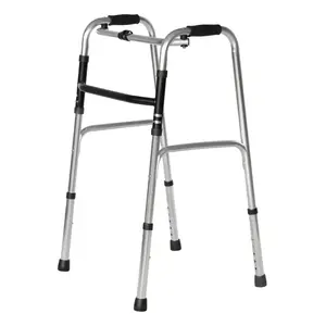 Aluminum Foldable Walker & Rollator Medical Wheelchair for Elderly Mobility Aids Walking Aid from Trusted Supplier