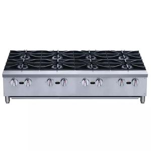 มีข้อเสนอ 48 รายการ เตาแก๊สอุตสาหกรรม 8 หัวเตา ECHP48A, 224,000-BTU, แผ่นทำความร้อนแบบใช้แก๊ส, สแตนเลส - Product Image 3