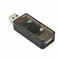 Modul Isolator Galvanik USB-ke-USB ADUM3160 1500V Adaptor Anti-Noise Isolasi Daya Sinyal 12Mbps Transmisi Data Industri