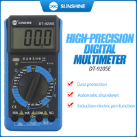Multimètre numérique SUNSHINE DT-9205E, testeur de tension AC/DC, de courant, de résistance et de capacité, instrument de test portable, outils électriques