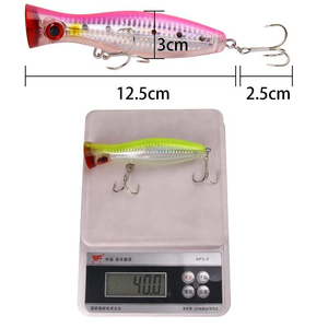 Leurre de pêche artificiel Popper 12,5 cm/40 g pour la pêche en surface - Product Image 5
