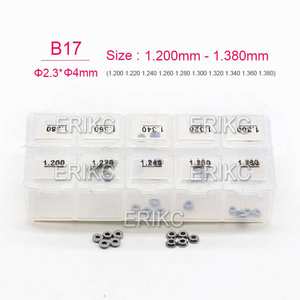 Kit di Spessori per Iniettori ERIKC <span class=keywords><strong>B17</strong></span>, Spessori di Regolazione per Iniettori Common Rail, Dimensioni da 1,200 mm a 1,380 mm - Product Image 2