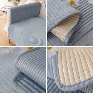 Wholesale Crystal <strong>Sofa</strong> <strong>Cover</strong> l Shape 7 <strong>Seater</strong> <strong>Corner</strong> Headrest <strong>Cover</strong> for <strong>Sofa</strong> - Product Image 5