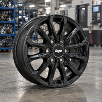 Jantes en alliage RUJ Wheels MSW 48 VAN 6H 16 pouces 6x120 6x130 pour Mercedes Sprinter VW Crafter MAN TGE Ford Transit Camper Iveco Daily