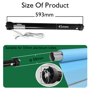 Motor Tubular Inteligente Tuya Smart de 45 mm para Persianas Enrollables, Control <span class=keywords><strong>por</strong></span> Voz <span class=keywords><strong>a</strong></span> través de Aplicación, 20 Nm, Compatible con Google Home - Product Image 2