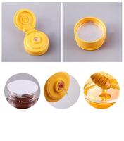 290ml Squeezable Inverted PET Plastic Bottle with Silicone Cap for Salad Dressing and Sauces