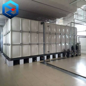 5000 galones estadounidenses FRP GRP SMC Panel compuesto atornillado ensamblado Rectangular tanque <span class=keywords><strong>de</strong></span> almacenamiento <span class=keywords><strong>de</strong></span> <span class=keywords><strong>agua</strong></span> plegable para beber - Product Image 5