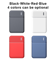 Batterie Li-Polymère Personnalisée RoHS CE de Grade A, Powerbank Cadeau, 5V/2A Type C, Portable, Petite, Fine, 5000mAh, Super Mini Power Bank