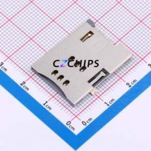 C7060-02 SIM Card Connector SMD Connector Self-Return Type 2.2mm - Product Image 1