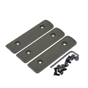 Metal & Nylon Fishbone-wrapped <b>Swivels</b> 3-Piece Strips for Tactical Hunting and Security - Product Image 3