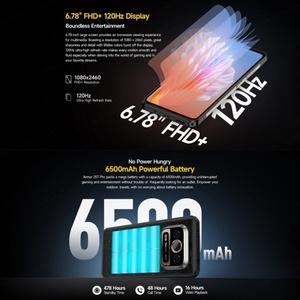 Teléfono Inteligente Resistente Ulefone Armor 25T Pro 5G con Imagen Térmica, Certificación MIL-STD-810H, IP69K, Pantalla FHD+ de 6.78 Pulgadas, MediaTek, Android 14, Resistente al Agua - Product Image 6