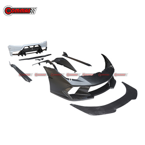 Kit de Carrocería Vors Style de Fibra de Carbono para Lamborghini Huracan LP610, Parachoques Delantero y Trasero, Faldones Laterales, Alerón Trasero - Product Image 4