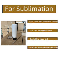 Gobelet à sublimation de 20 oz, vente en gros en entrepôt américain, gobelets à sublimation à double paroi en acier inoxydable de 20 oz