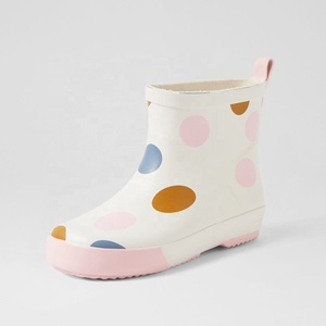 YL-26122 Stivali da Pioggia Chelsea per Bambini in <span class=keywords><strong>Gomma</strong></span> Naturale 100% Impermeabile, per Ragazzi e Ragazze, Uso Quotidiano e Scolastico, <span class=keywords><strong>Stivaletti</strong></span> OEM ODM - Product Image 5