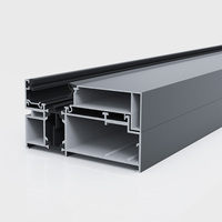 Ventana de Aluminio con Marco Resistente a Huracanes EBON, Ventanas Abatibles de Doble Vidrio