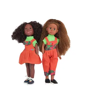 baby fat face afro hair style 14 inch african american dolls