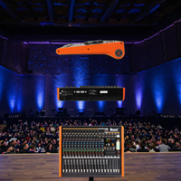 Console de mixage DJ en direct de haute qualité, table de mixage audio professionnelle, 12 canaux