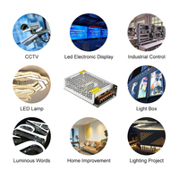 Fuente de Alimentación Conmutada DC-DC de 110V/220V a 5V 12V 24V 48V para LED/CCTV, 300W, Aplicación Industrial con Salida de 50W y Frecuencia de 60Hz