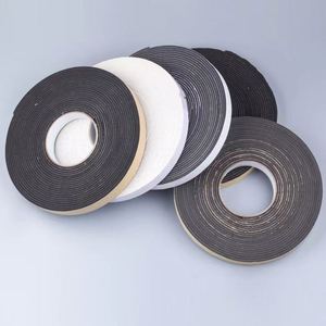 <b>Eva</b> Black and White Strong Cushioning Shockproof Single Side Sponge Foam Sealing Tape - Product Image 3