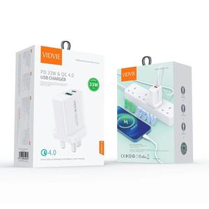 <span class=keywords><strong>Cargador</strong></span> de Pared <span class=keywords><strong>VIDVIE</strong></span> con Protección Completa PD 3.0, Puertos de Carga Rápida, 33W, Adaptador de Corriente USB <span class=keywords><strong>Tipo</strong></span> <span class=keywords><strong>C</strong></span> para Reino Unido - Product Image 6