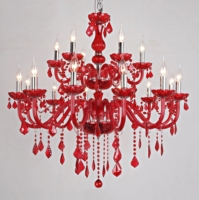 Lustre en cristal rose de luxe JYLIGHTING, certifié CE, luminaire suspendu décoratif pour salon d'enfants, luminaire de plafond