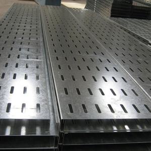 CE認証取得済み、カスタマイズ可能な、売れ筋の産業用建設換気型穴あき亜鉛メッキ鋼ケーブルトレイ - Product Image 2