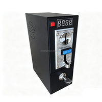 Boîtier de contrôle de temps multi-monnaies 6 types DC12V avec minuterie pour fauteuil de massage en libre-service et machine de jeu d'arcade
