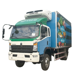 Excellent prix <span class=keywords><strong>Camion</strong></span> <span class=keywords><strong>frigorifique</strong></span> HOWO 4*4 <span class=keywords><strong>Camion</strong></span> <span class=keywords><strong>frigorifique</strong></span> avec chambre froide mobile 6 tonnes à vendre - Product Image 1